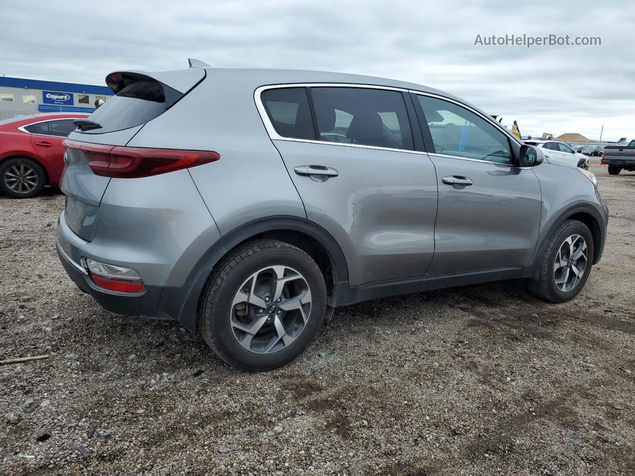 2020 Kia Sportage Lx Gray vin: KNDPM3AC5L7756478