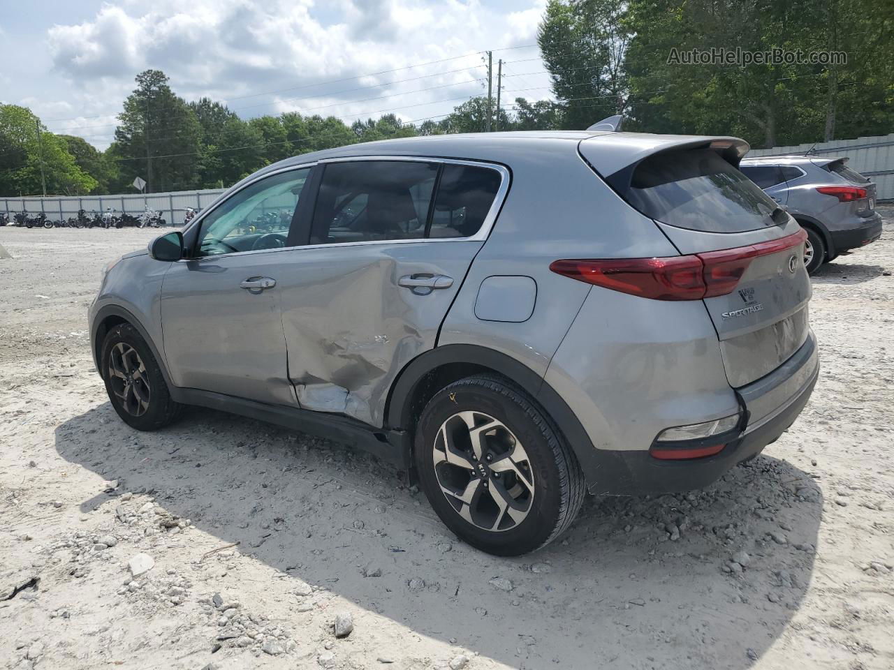 2020 Kia Sportage Lx Silver vin: KNDPM3AC5L7760157