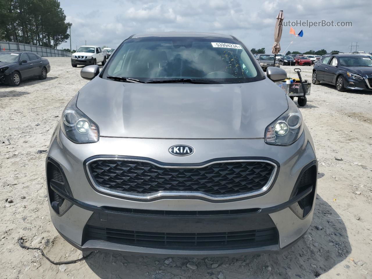 2020 Kia Sportage Lx Silver vin: KNDPM3AC5L7760157