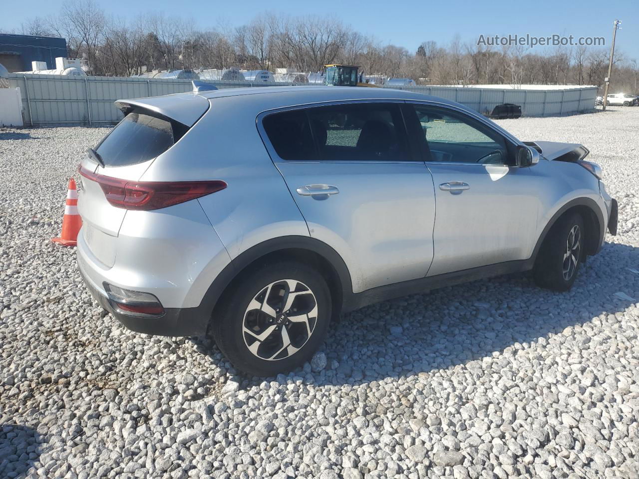 2020 Kia Sportage Lx Серебряный vin: KNDPM3AC5L7783664