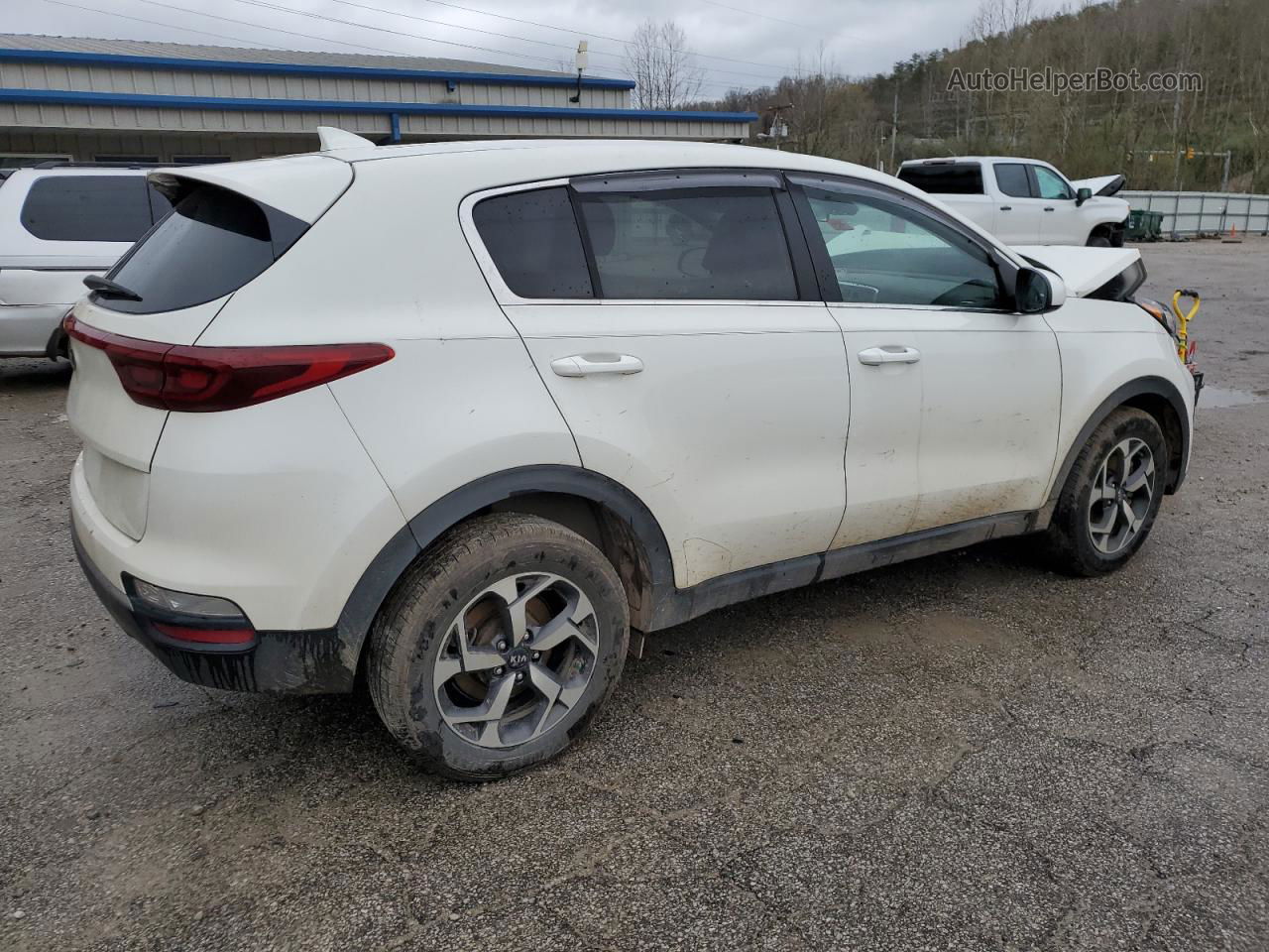 2020 Kia Sportage Lx White vin: KNDPM3AC5L7788573