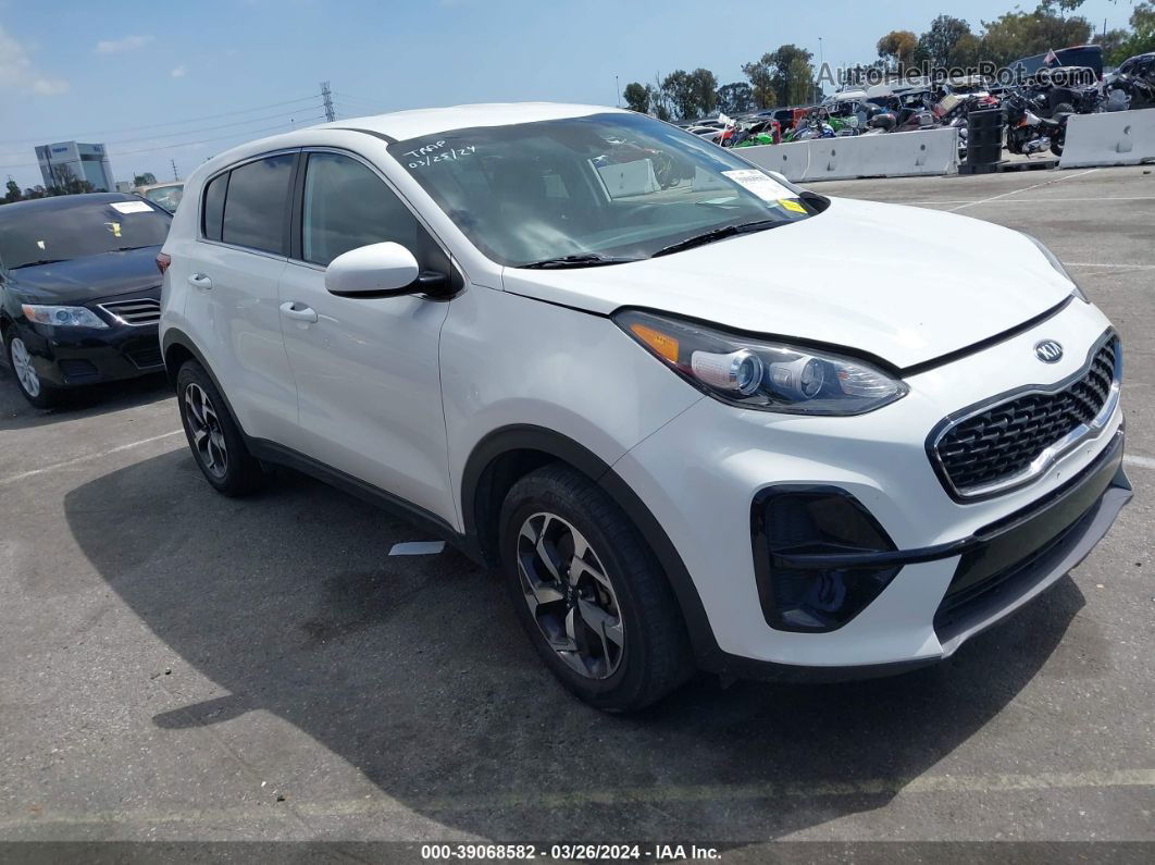 2020 Kia Sportage Lx White vin: KNDPM3AC5L7789612