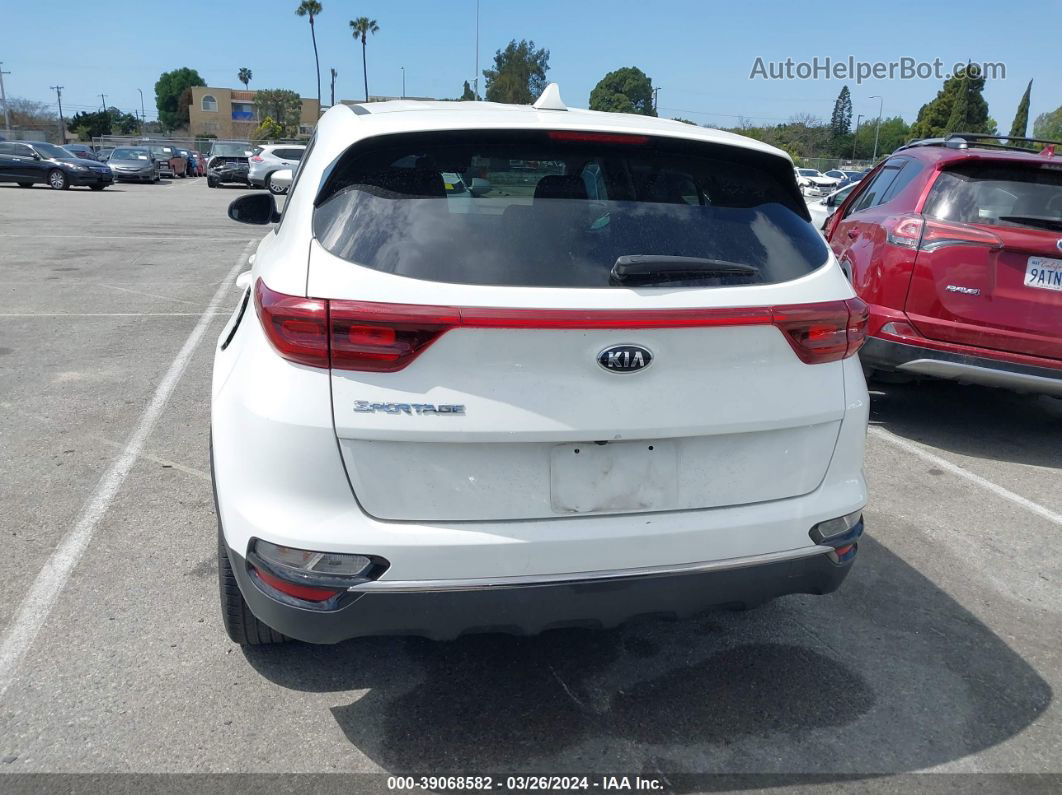 2020 Kia Sportage Lx White vin: KNDPM3AC5L7789612