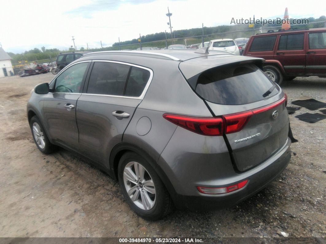 2017 Kia Sportage Lx Gray vin: KNDPM3AC6H7031656