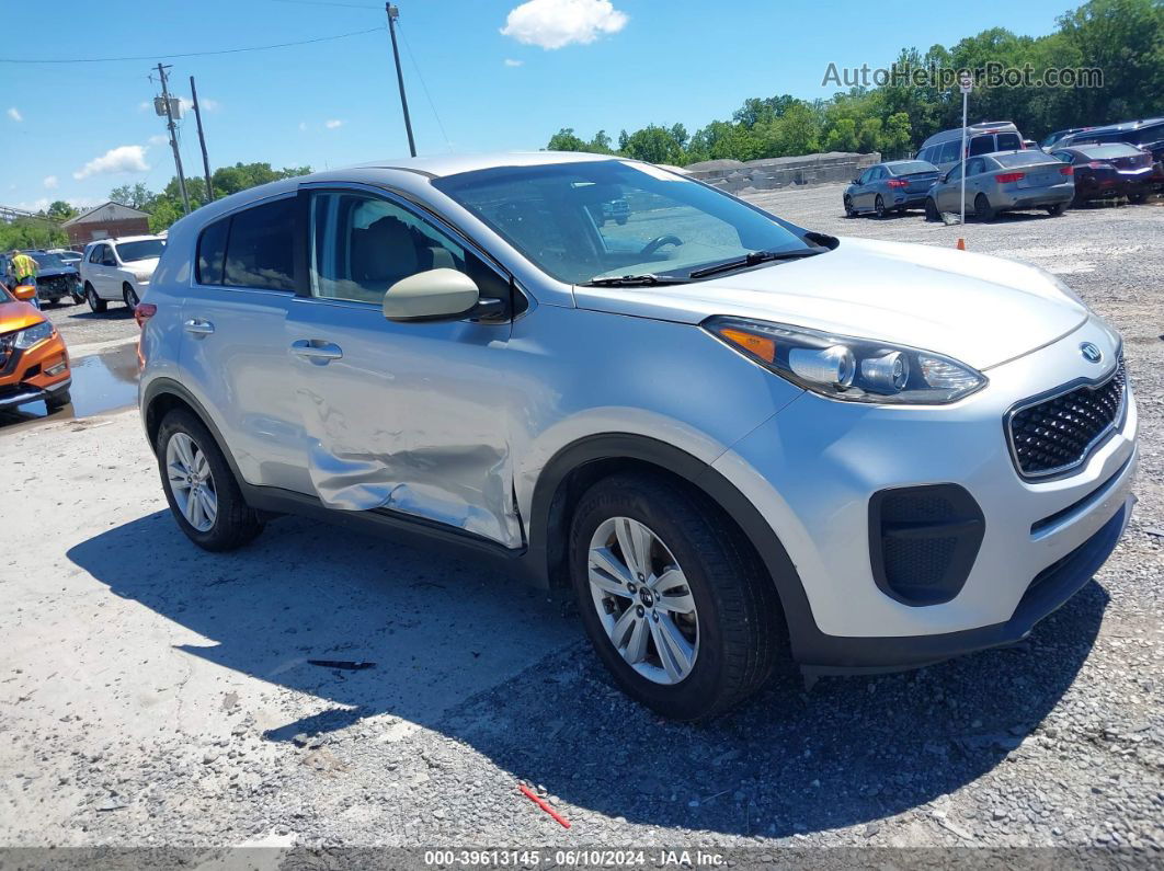 2017 Kia Sportage Lx Серебряный vin: KNDPM3AC6H7145611