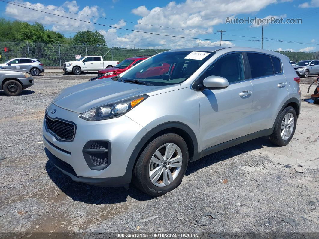 2017 Kia Sportage Lx Silver vin: KNDPM3AC6H7145611