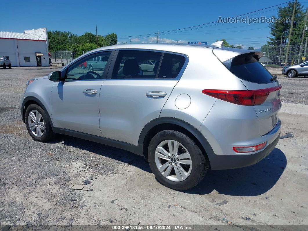 2017 Kia Sportage Lx Silver vin: KNDPM3AC6H7145611