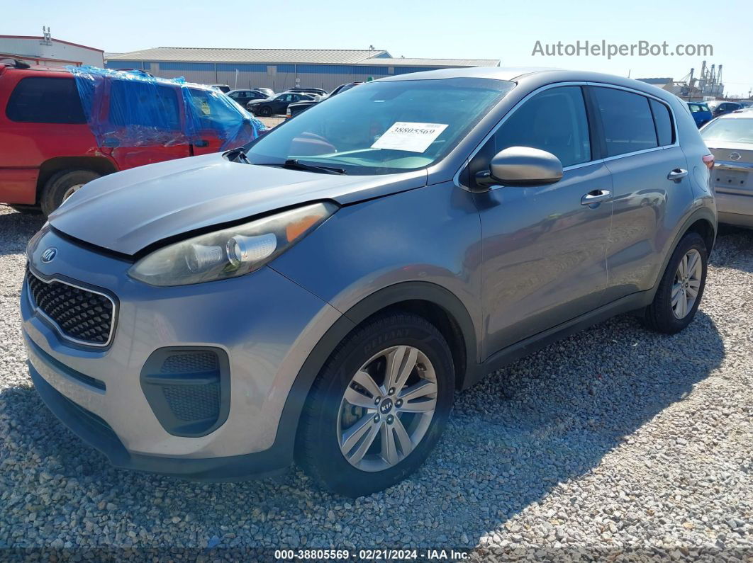 2017 Kia Sportage Lx Silver vin: KNDPM3AC6H7149450