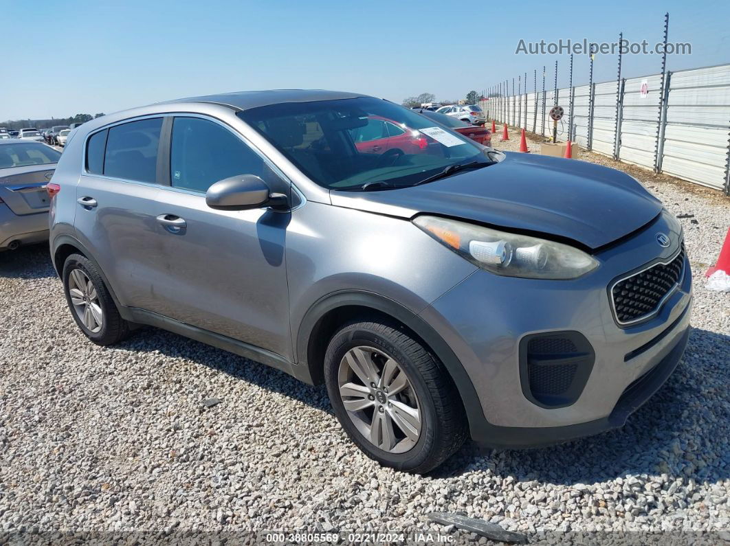 2017 Kia Sportage Lx Silver vin: KNDPM3AC6H7149450