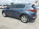 2017 Kia Sportage Lx Синий vin: KNDPM3AC6H7167947