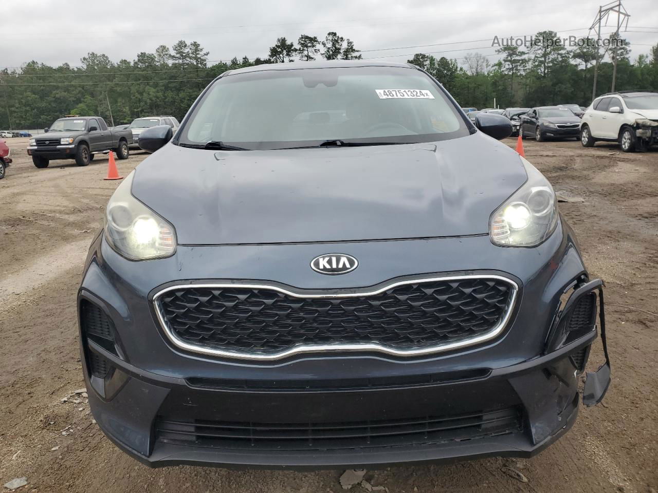 2020 Kia Sportage Lx Blue vin: KNDPM3AC6L7629870