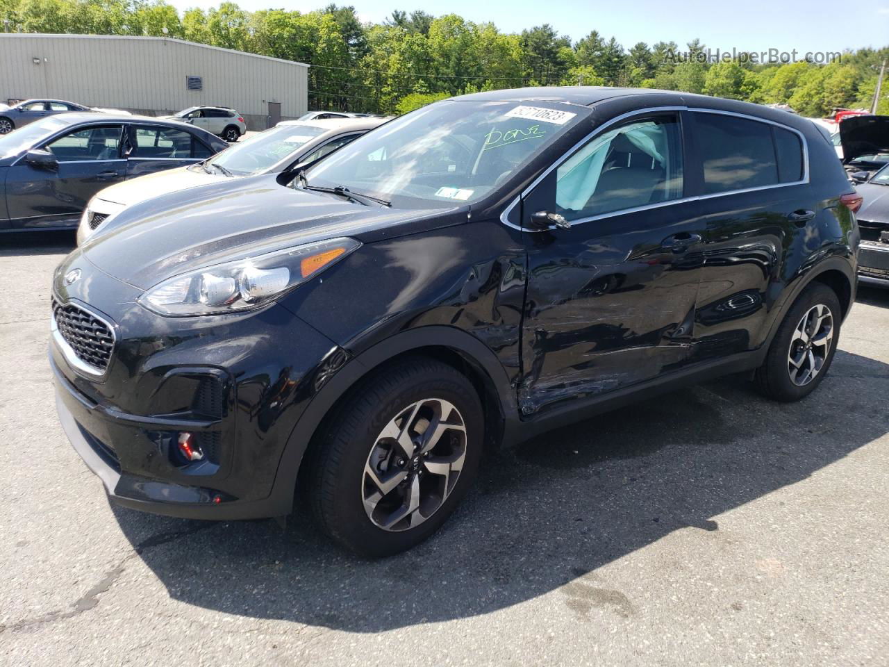 2020 Kia Sportage Lx Black vin: KNDPM3AC6L7685422