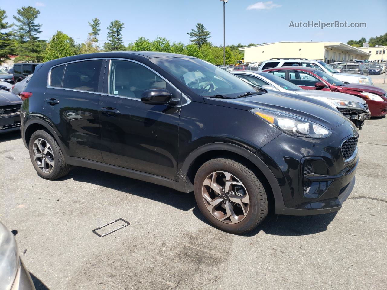 2020 Kia Sportage Lx Black vin: KNDPM3AC6L7685422