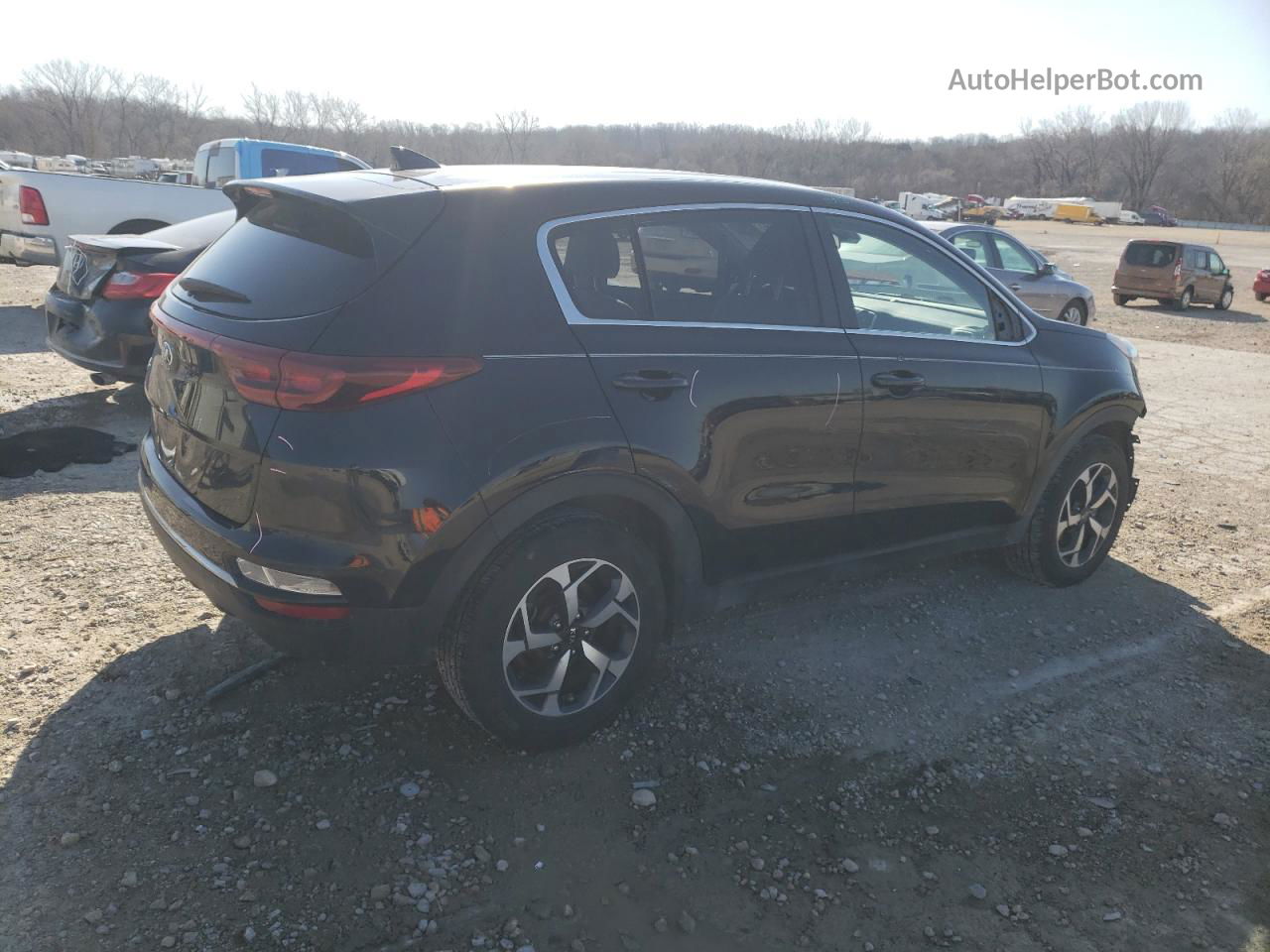 2020 Kia Sportage Lx Black vin: KNDPM3AC6L7729726