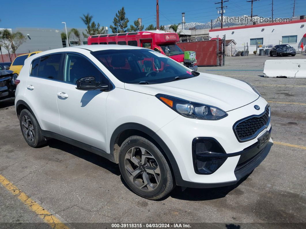 2020 Kia Sportage Lx White vin: KNDPM3AC6L7761995