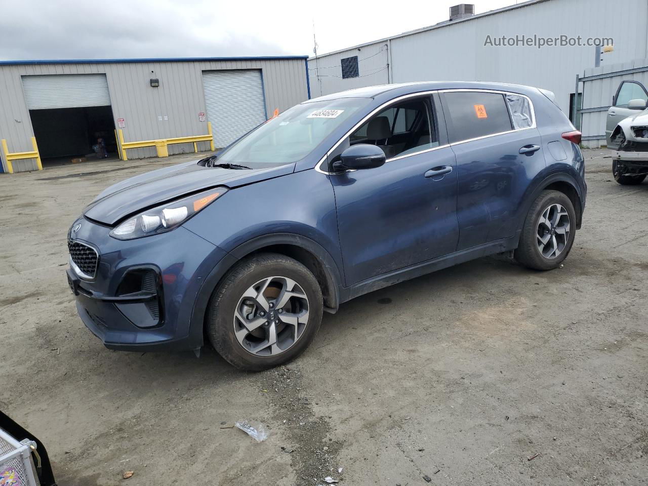 2020 Kia Sportage Lx Синий vin: KNDPM3AC6L7817675