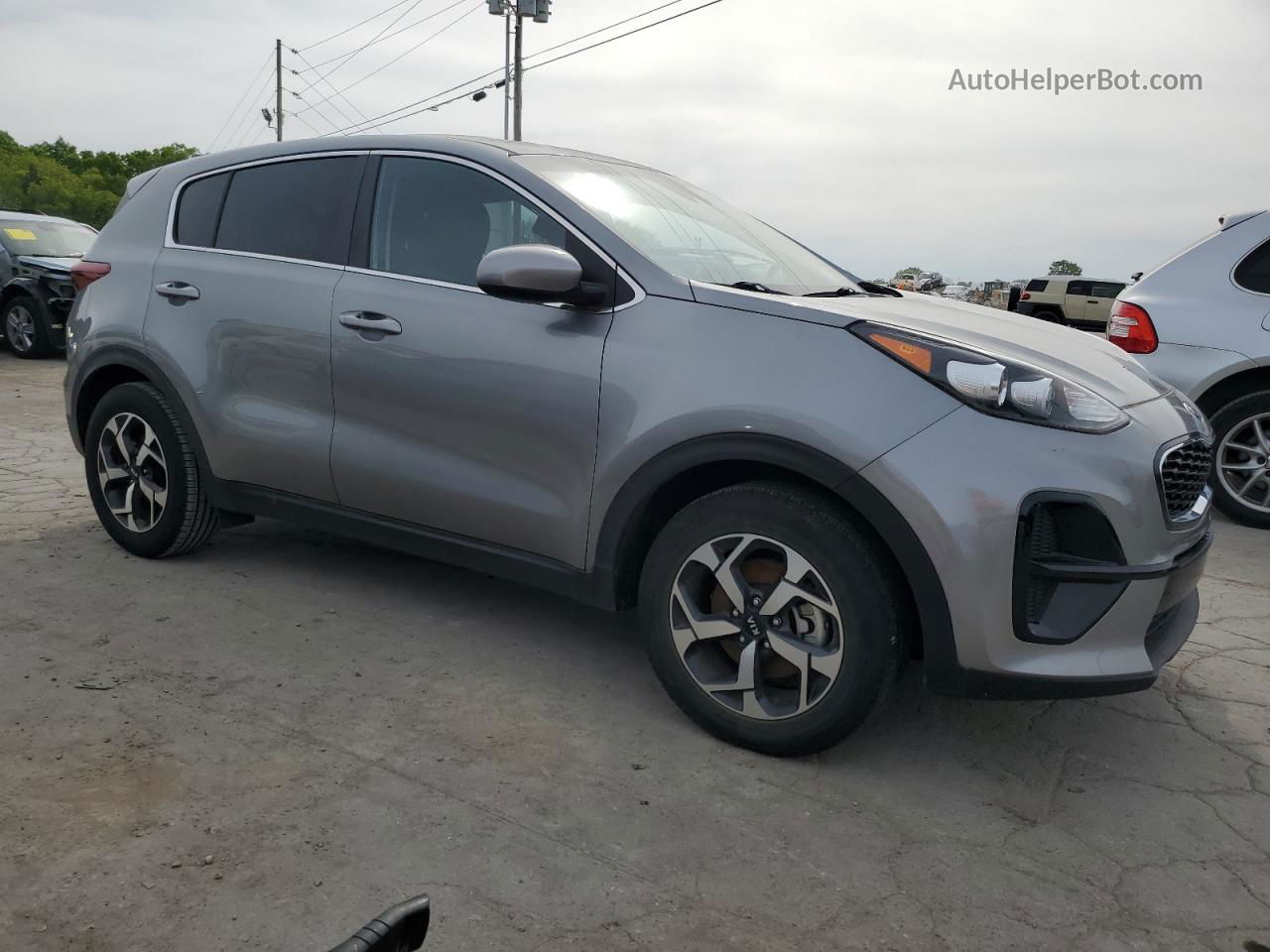 2020 Kia Sportage Lx Charcoal vin: KNDPM3AC6L7838610