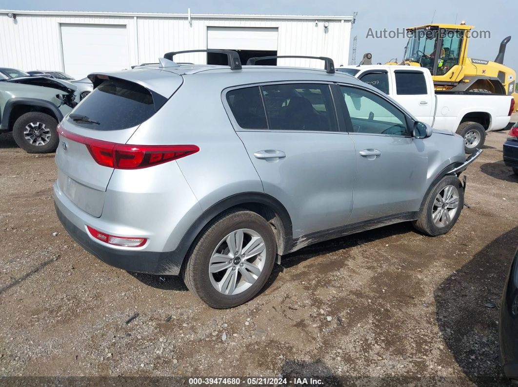 2017 Kia Sportage Lx Gray vin: KNDPM3AC7H7037000