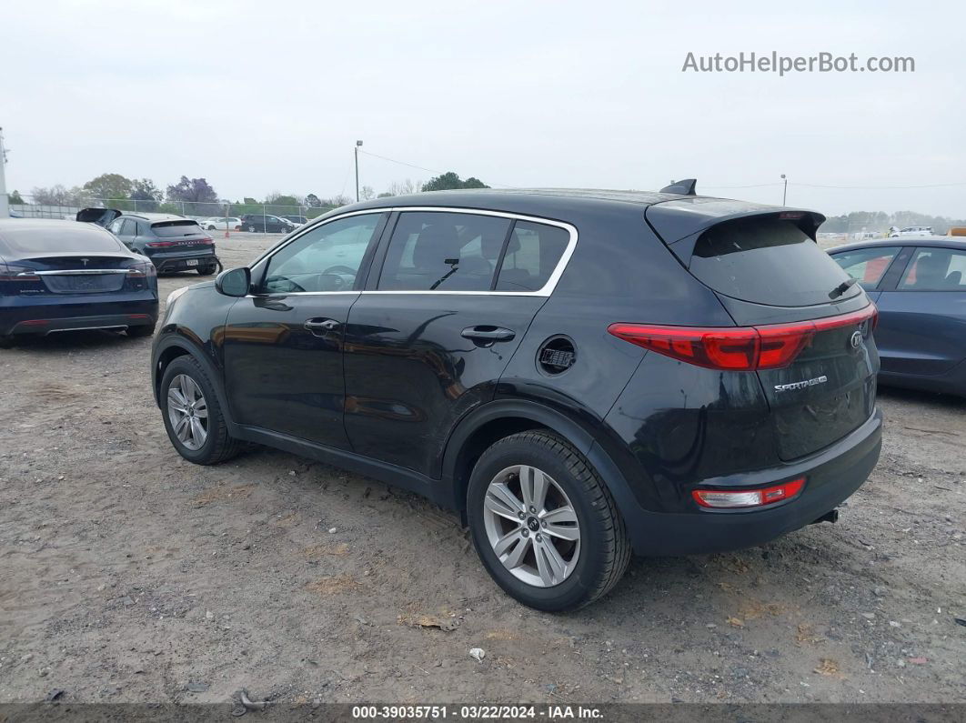 2017 Kia Sportage Lx Black vin: KNDPM3AC7H7103853