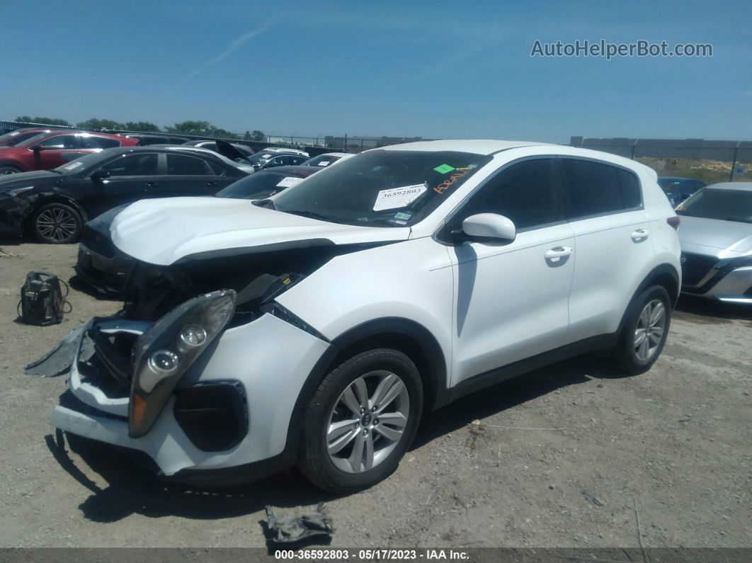 2017 Kia Sportage Lx White vin: KNDPM3AC7H7107269