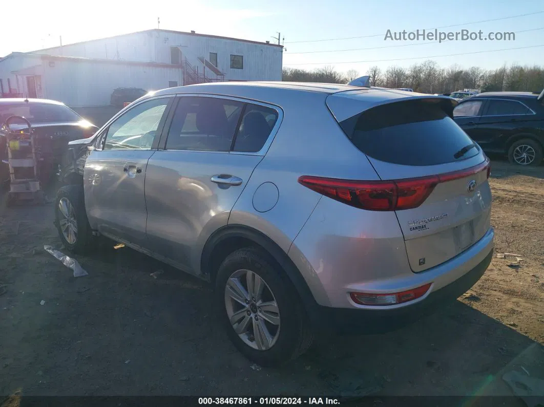 2017 Kia Sportage Lx Silver vin: KNDPM3AC7H7131457