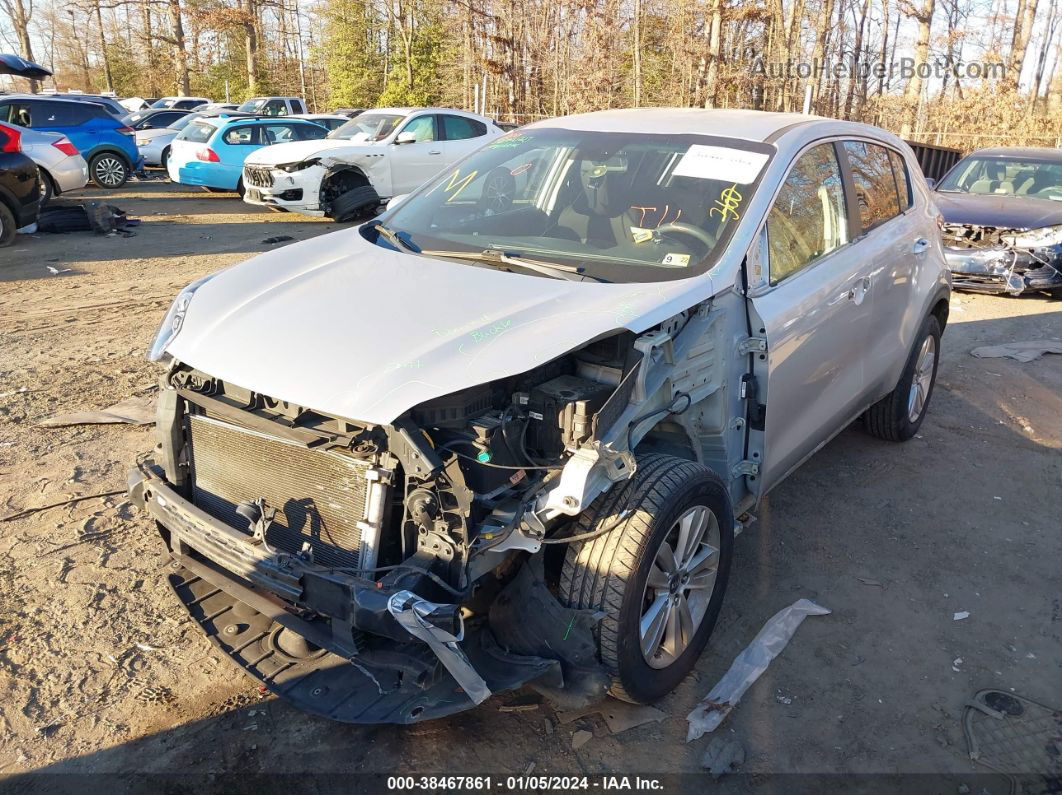 2017 Kia Sportage Lx Silver vin: KNDPM3AC7H7131457