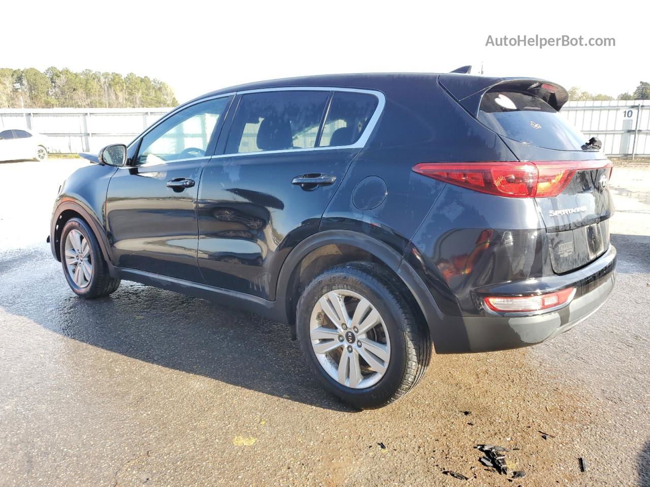 2017 Kia Sportage Lx Black vin: KNDPM3AC7H7220171