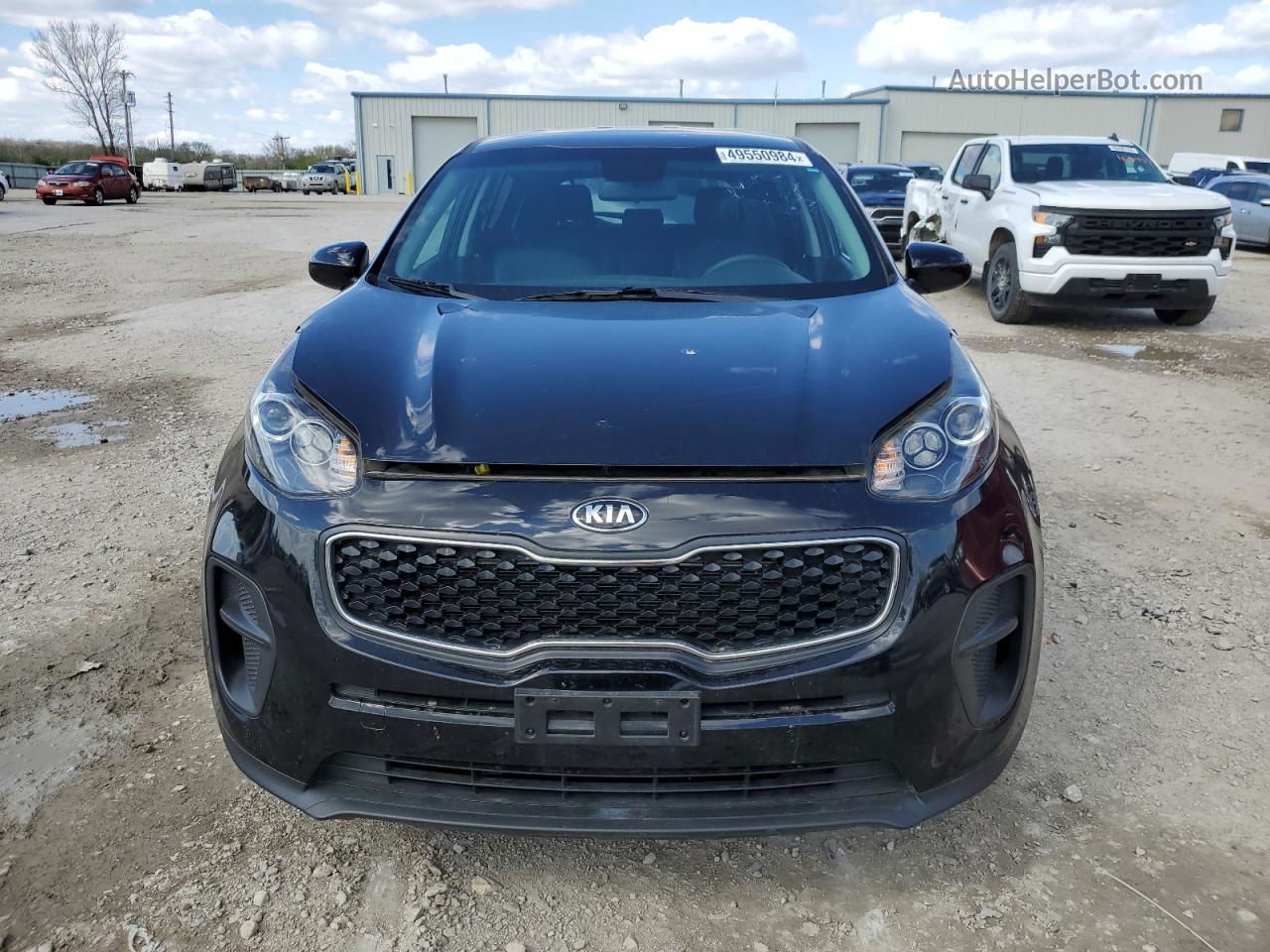 2017 Kia Sportage Lx Black vin: KNDPM3AC7H7230778