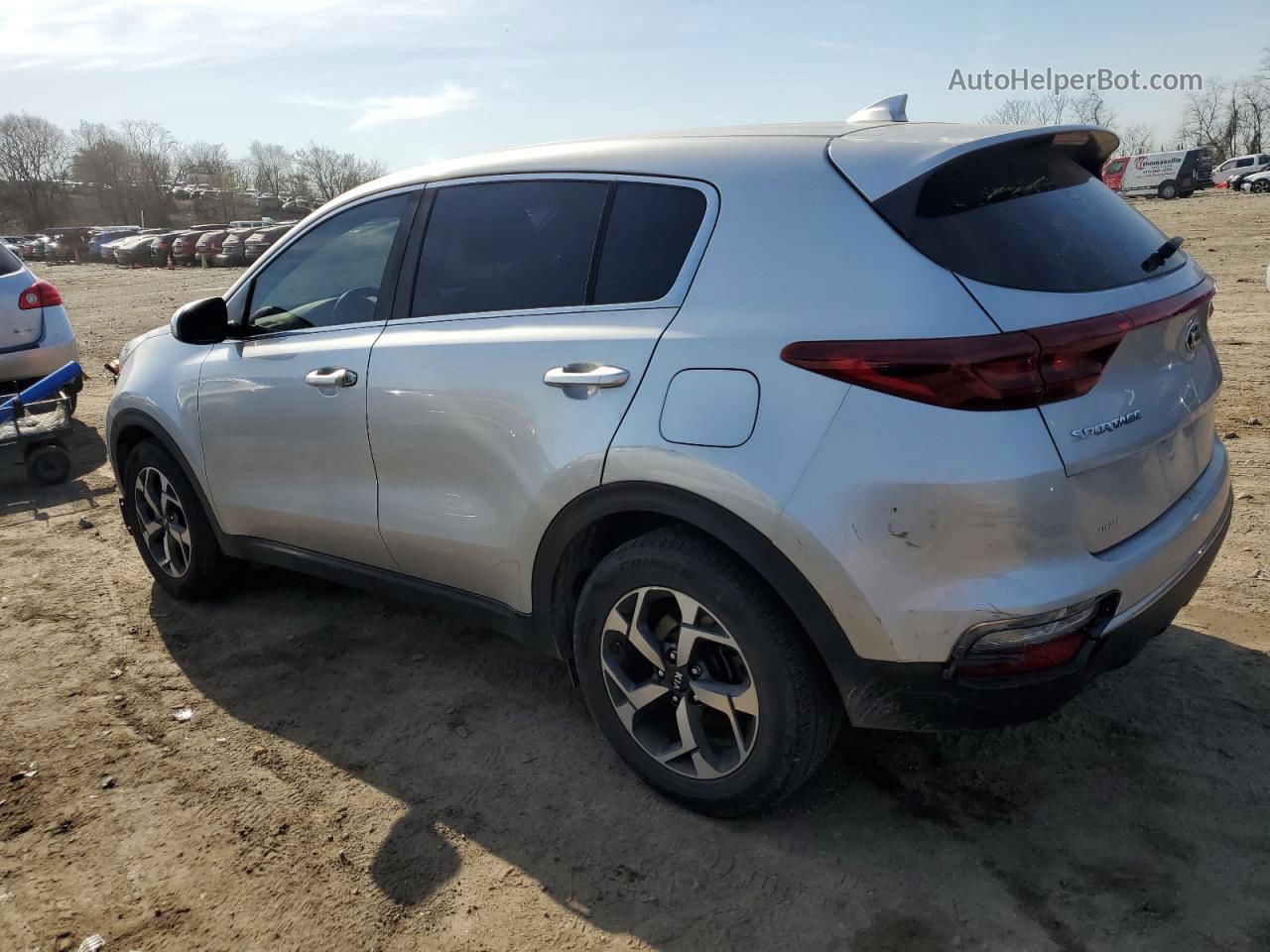 2020 Kia Sportage Lx Silver vin: KNDPM3AC7L7651778