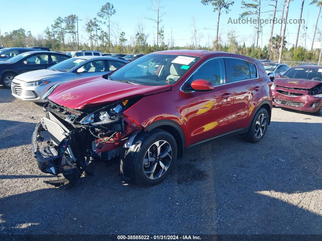 2020 Kia Sportage Lx Red vin: KNDPM3AC7L7678947