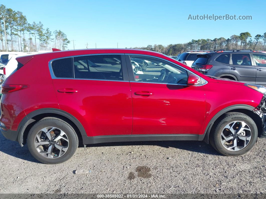 2020 Kia Sportage Lx Красный vin: KNDPM3AC7L7678947