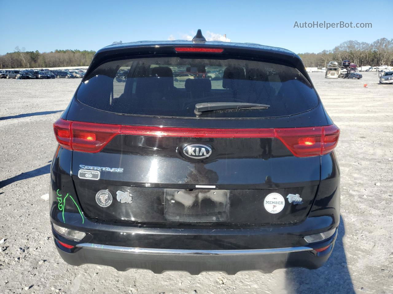 2020 Kia Sportage Lx Black vin: KNDPM3AC7L7706293