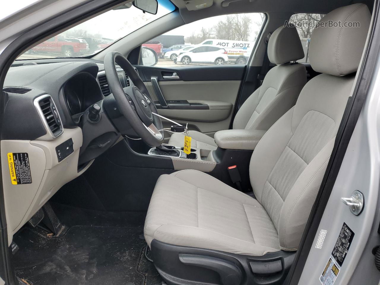 2020 Kia Sportage Lx Silver vin: KNDPM3AC7L7741948