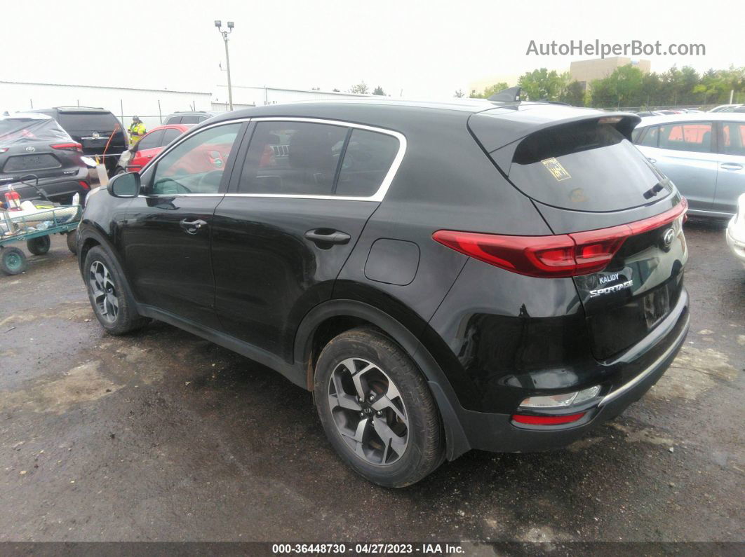 2020 Kia Sportage Lx Black vin: KNDPM3AC7L7811898