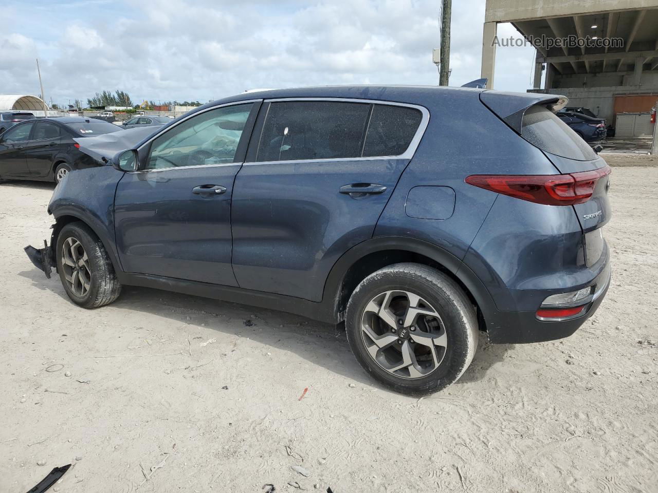 2020 Kia Sportage Lx Blue vin: KNDPM3AC7L7839541