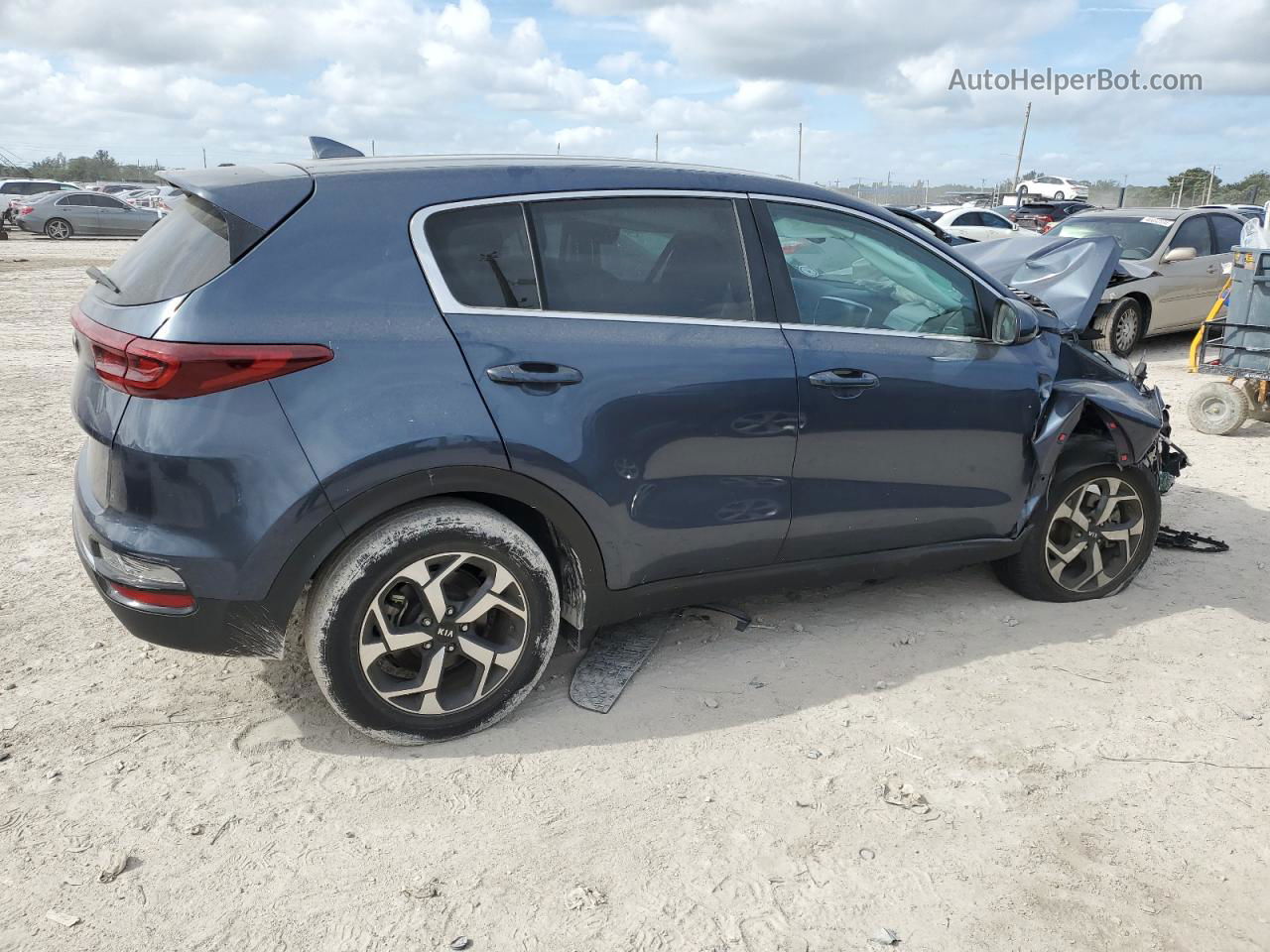 2020 Kia Sportage Lx Blue vin: KNDPM3AC7L7839541