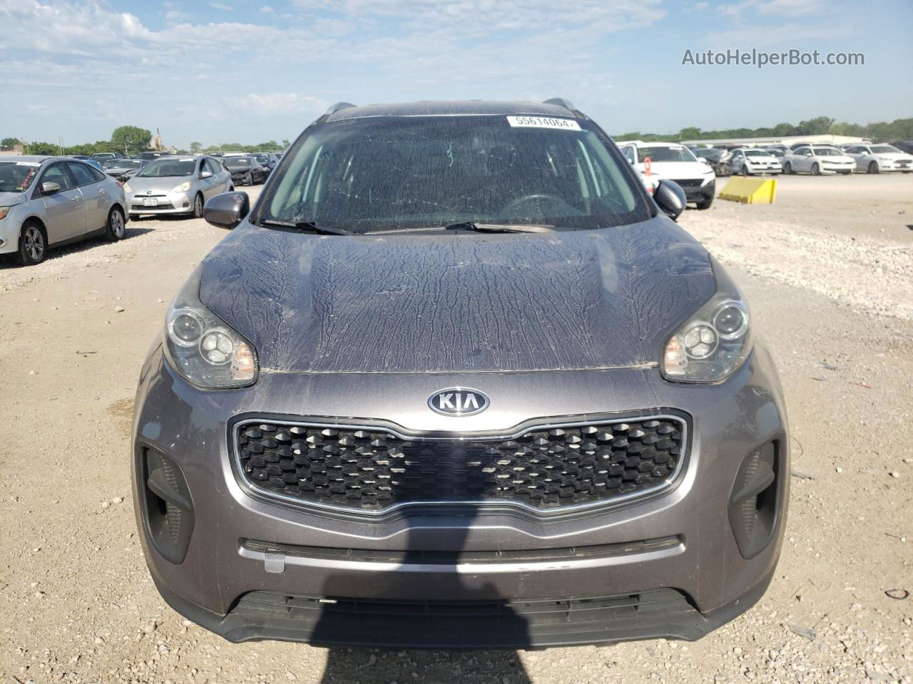 2017 Kia Sportage Lx Silver vin: KNDPM3AC8H7079515