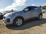 2017 Kia Sportage Lx Gray vin: KNDPM3AC8H7153371