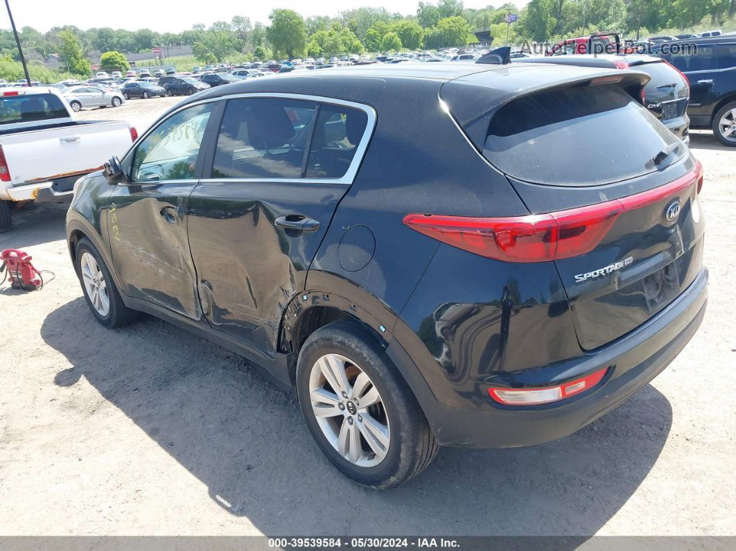 2017 Kia Sportage Lx Black vin: KNDPM3AC8H7192557