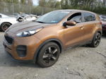 2017 Kia Sportage Lx Коричневый vin: KNDPM3AC8H7235679