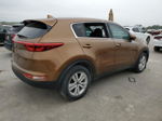 2017 Kia Sportage Lx Brown vin: KNDPM3AC8H7241210