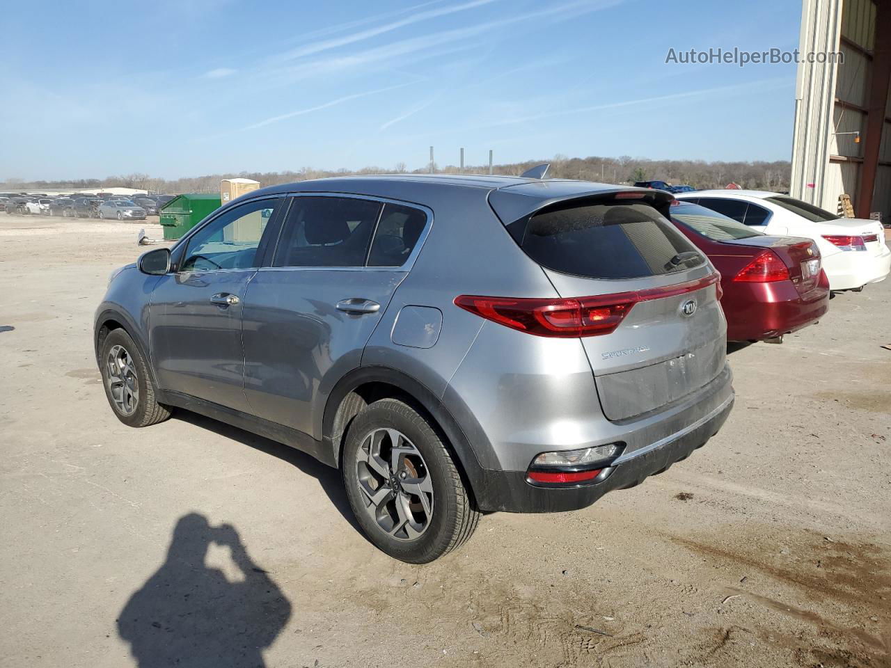 2020 Kia Sportage Lx Gray vin: KNDPM3AC8L7629790