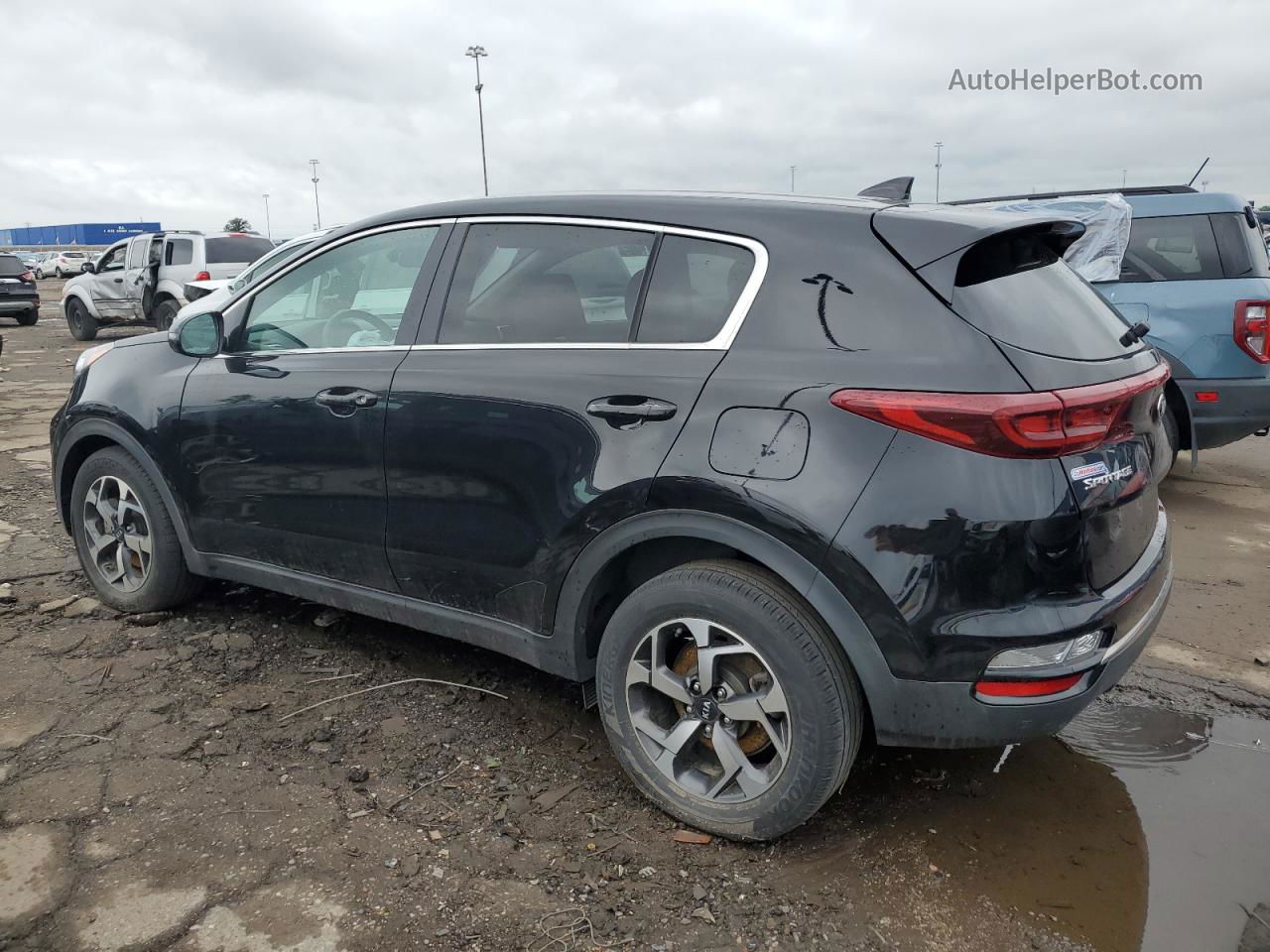 2020 Kia Sportage Lx Black vin: KNDPM3AC8L7678438