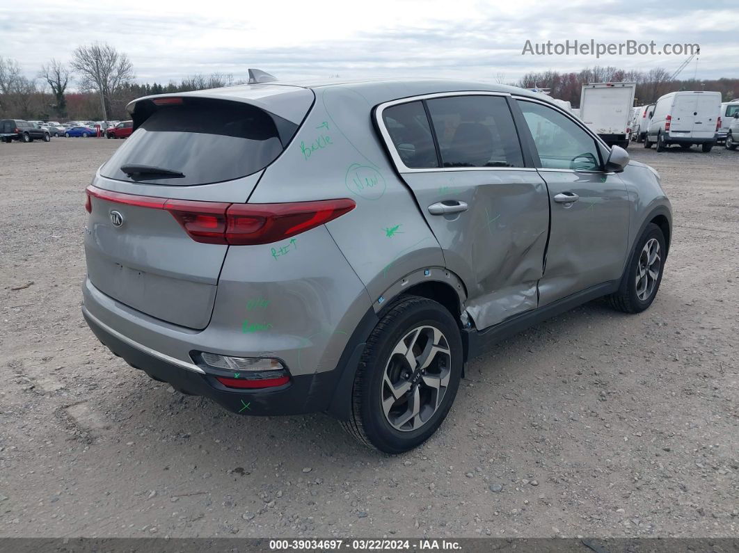 2020 Kia Sportage Lx Silver vin: KNDPM3AC8L7728397