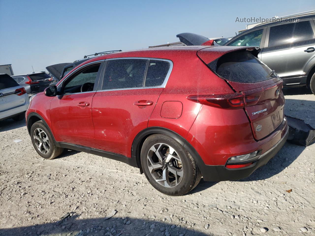 2020 Kia Sportage Lx Красный vin: KNDPM3AC8L7737214