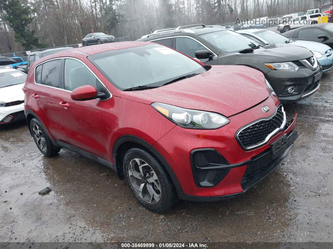 2020 Kia Sportage Lx Red vin: KNDPM3AC8L7757334