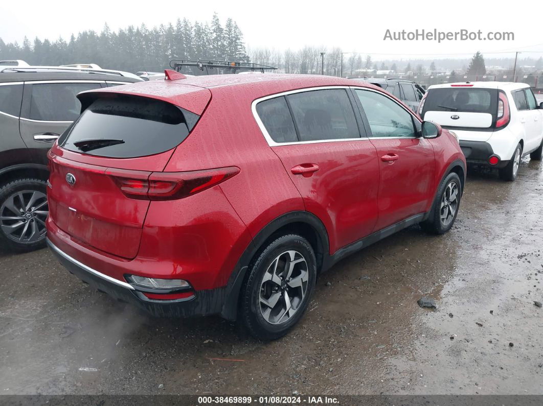 2020 Kia Sportage Lx Red vin: KNDPM3AC8L7757334