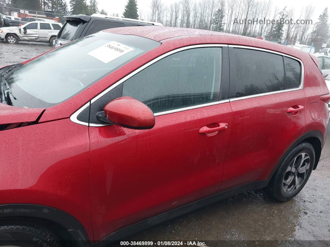 2020 Kia Sportage Lx Red vin: KNDPM3AC8L7757334