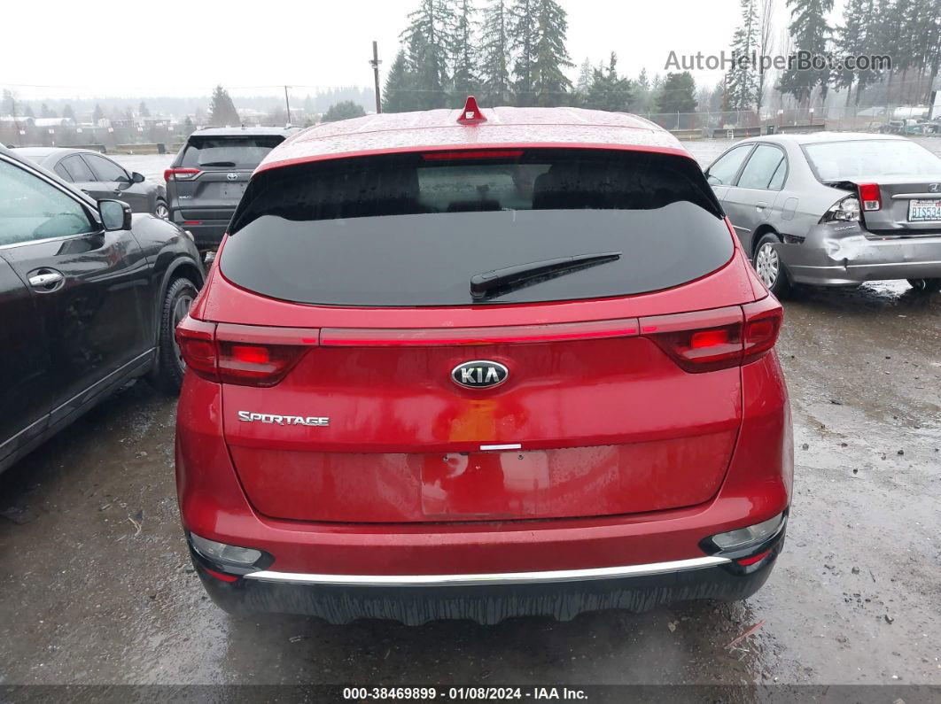 2020 Kia Sportage Lx Red vin: KNDPM3AC8L7757334