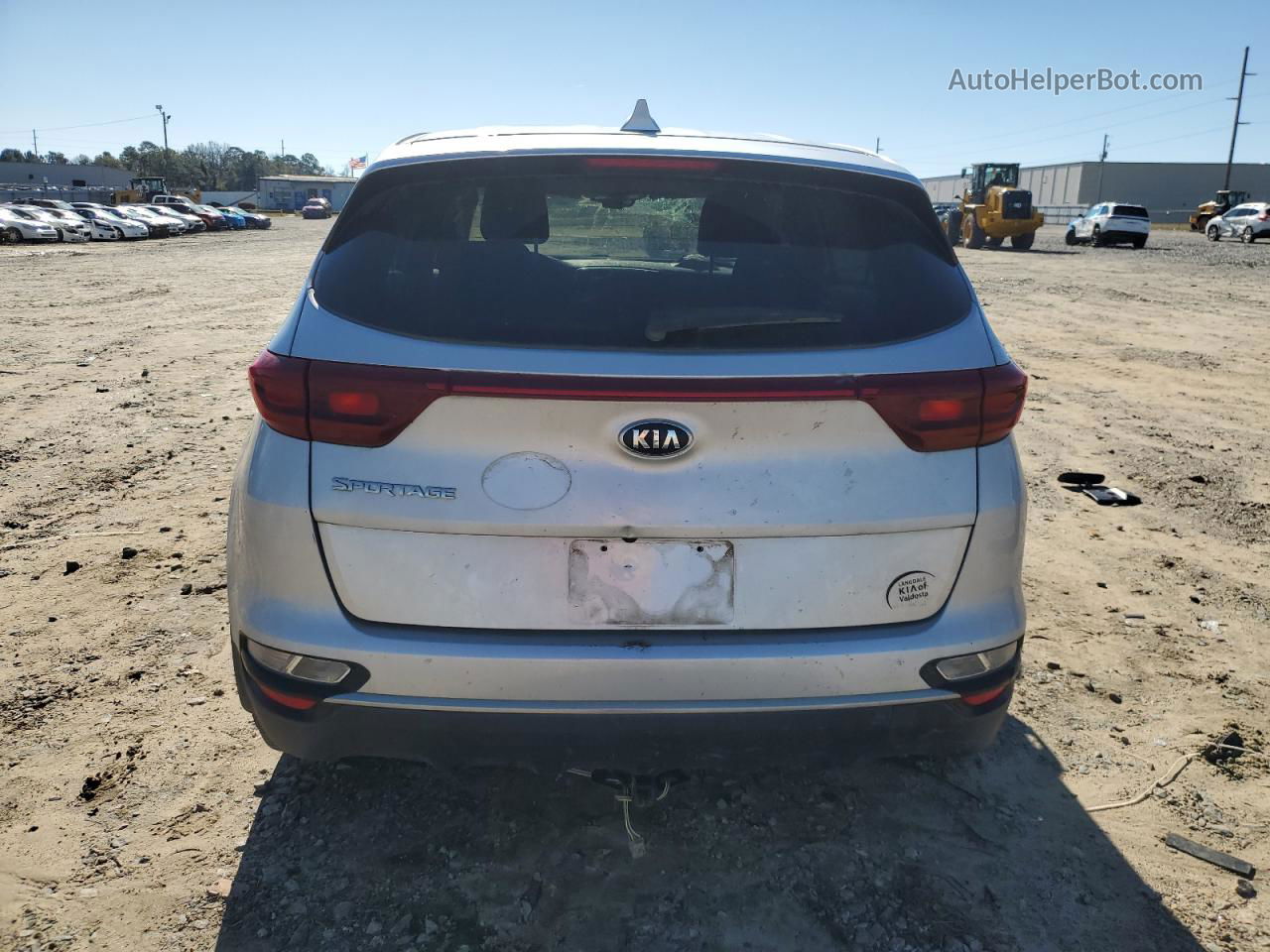 2020 Kia Sportage Lx Silver vin: KNDPM3AC8L7785604